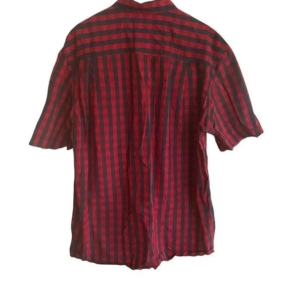 Duluth Trading Company Size Large Tall Mens Short Sleeve Shirt 100% Cotton - Picture 4 of 6